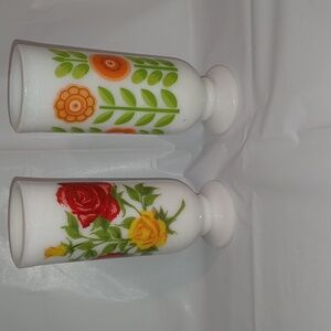 Vintage Milk Glass Demmitasse Cups